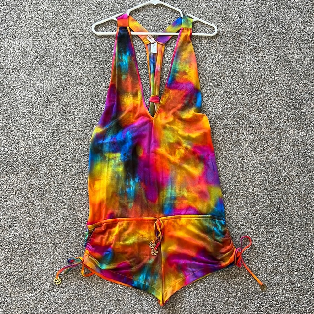 Luli Fama T-Back Romper Large CIEN FUEGOS